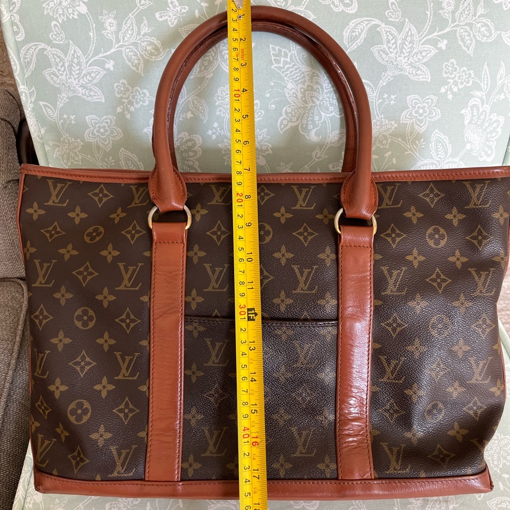 Louis Vuitton Vintage Sac Bag Large Monogram Weekend Tote - Picture 12 of 13